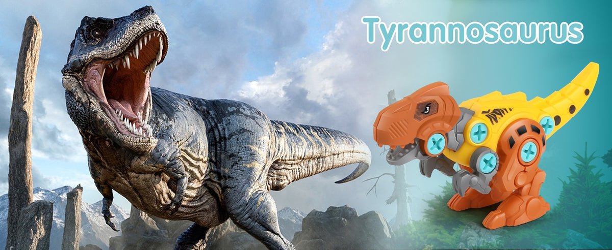Dreamon Dinosaur Building Toys – DIY STEM Set with Electric Drill, Ages 3+