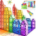 Coodoo Magnetic Tiles – 40PCS STEM Building Blocks for Kids, Ages 3+